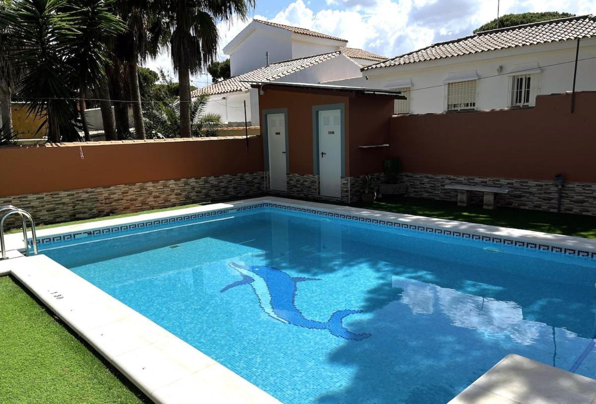 Chalet Los Pinos Con Piscina Privada Novo Sancti Petri Eksteriør bilde